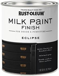 Rust-Oleum 331052 Milk Paint Finish, Quart, Eclipse 32 Fl Oz (Pack of 1)