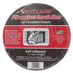 Rutland Fireplace Insert Insulation FiberGlas, 1-1/2-Inch by 10-Feet