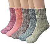 Pack of 5 Womens Thick Knit Warm Ca