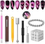 54PCS Cat Eye Nail Magnet Set, EBAN