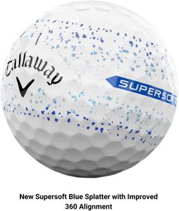 Callaway Supersoft Golf Balls, Blue – Soft Feel, High Visibility