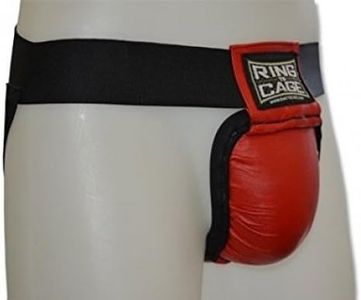 Ring to Cage Muay Thai Men's GelTechSupporter with Steel Cup (Small/Medium (fits 120-180lbs))
