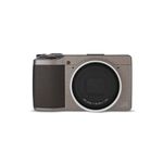 Ricoh GR III Diary Edition, Metallic Warm-Gray Body with Dark Brown Grip and Natural Silver Ring, Digital Compact Camera with 24MP APS-C Size CMOS Sensor, 28mmF2.8 GR Lens (in the 35mm format)