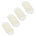 4Pcs Bee Escape Equipment,Plastic One Way Beehive Nest Door Beekeepers Beekeeping Tools,White