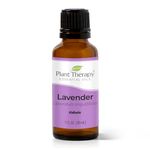 Plant Therapy Lavender Essential Oil | 100% Pure, Undiluted, Natural Aromatherapy, Therapeutic Grade | 30 milliliter (1 ounce)