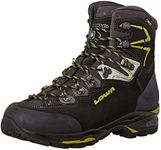 Lowa Men's Ticam II GTX Hiking Boot, Black/Green, 9 M US