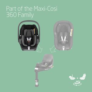 Maxi-Cosi Pebble 360 i-Size Car Seat – Black