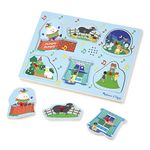 Melissa & Doug Nursery Rhymes 1 Sound Puzzle - 6 Pieces