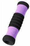 SkyMed Cane Replacement Offset Hand Grip Color: Purple / Black