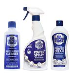 Bar Keepers Friend Bundle Pack - Power Spray, Power Cream and Multi-Surface Cleaner - Great for Cleaning Kitchens, Bathrooms, Cookware, Limescale and Stubborn Stains