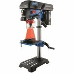 Scheppach DP16SL 240 V Bench Drill with Cross Line Laser and Vice - Blue