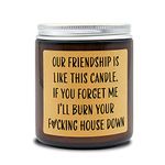 Gifts for Women Friends: Friendship Candle for Best Friends, Graduation, Birthdays, and More! Ideal for BFFs, Besties, and Farewell Gifts for Friends.