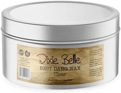 Dixie Belle Paint Company | Best Dang Furniture Wax (10oz, Clear) | DIY Furniture Finishing Wax | Chalk Paint Protection | Antique DIY | Made in USA