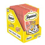 Temptations Cat Creamy Purrrr-Ee, Salmon & Cheese Flavour, Adult 576G, Pack Of 12