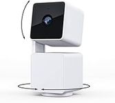 WYZE Cam Pan v3 Indoor/Outdoor IP65-Rated 1080p Pan/Tilt/Zoom Wi-Fi Smart Home Security Camera with Color Night Vision, 2-Way Audio, Compatible with Alexa & Google Assistant, Includes 3 Mo of Cam Plus