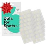 Dots for Spots Pimple Patches- Pack of 120 Translucent Hydrocolloid Spot Patch Treatment Stickers for Face - Fast-Acting, Vegan & Cruelty Free - Korean Skin Care