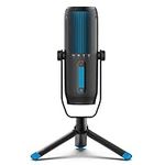 JLab Talk Pro USB Microphone, USB-C Output, Cardioid, Omnidirectional, Stereo, Bidirectional | 192k Sample Rate | 20Hz-20kHz Frequency Response | Volume, Gain Control, Quick Mute | Plug & Play