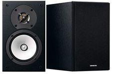 Onkyo Europe Electronics D-165-B 2-Way Bass Reflex Speaker N-OMF Membrane 30 mm Tweeter Black