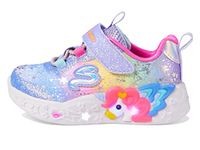 Skechers Unisex-Child Unicorn Charmer-Twilight Dr Sneaker, Blue/Multi, 7 US Toddler