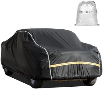 WMCHEYI Pickup Truck Cover Waterproof All Weather, Outdoor Sun UV Rain Pickup Protection,6 Layer Heavy Duty Truck Cover, Length Up to 233 Inch(233"*79"*78")