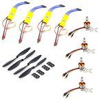 INVENTO 4Pcs 2500KV BLDC Brushless Motor + 40A ESC + 9045 9x4.5 9 inch Propeller Quadcopter mini kit