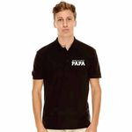 TheYaYaCafe Yaya Cafe Mens Polo Dad T-Shirts Worlds Best Papa Polo Tshirts - Black - XXL