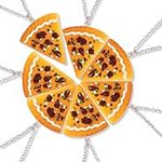 ArtCreativity Pizza Slice Necklaces
