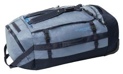 Eagle Creek Cargo Hauler Rolling Duffle Bag with Wheels and Handle, Tuck-Away Backpack Straps, Easy-Access End Pocket & U-Lid Main Compartment, Glacier Blue, 130 L, 130 L