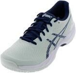 ASICS Women's GEL-GAME 9 Tennis Shoes, 8, PALE MINT/BLUE EXPANSE