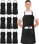 Utopia Kitchen 10 Pack Bib Apron, U