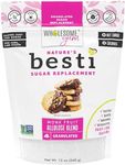 Wholesome Yum Besti Natural Sugar Substitute - Keto Granulated Monk Fruit Sweetener Blend With Allulose (No Erythritol) - Non GMO, Zero Calorie, Zero Carb, Sugar Free, No Aftertaste (12 oz)