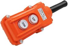 mxuteuk COB 61 Rain Proof Up-Down Station Hoist Crane Pendant Pushbutton Switch