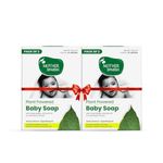 Mother Sparsh Plant Powered Natural Baby Soap - Pack of 4X75gms | Hypoallergenic & Tear-Free Soap for Babies, Newborns