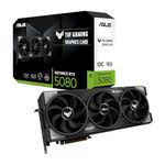 ASUS TUF Gaming GeForce RTX 5080 16GB GDDR7 OC Gaming Graphics Card (PCIe 5.0, x2HDMI, 3xDP, Military-Grade Components, Patented Cooling Tech for Lower Temps & Noise, NVIDIA DLSS4 RT, 4K Gaming)