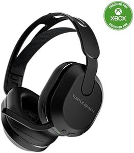 Turtle Beach Stealth 500 Wireless Gaming Headset Licensed for Xbox Series X|S, Xbox One & Works via Bluetooth with PC, & Mobile – 40-Hr Battery, Memory Foam Cushions, Flip-to-Mute Mic – Black