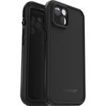 LifeProof Fre Case for iPhone 13, Waterproof (IP68), Shockproof, Dirtproof, Drop proof to 2 Meters, Sleek and Slim Protective Case with built in Screen Protector, Black