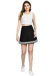 KLART Short Skirt for Women|Pleated Mini Skirt|Tennis Skater with Attached Lycra Shorts