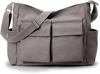 KALIDI Canvas Tote Bag, Messenger B