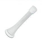 Designers Impressions White Spring Door Stop w/ Rubber Bumper : 2338 - 25 Pack