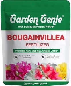 Garden Genie Bougainvillea Plant Fertilizer 830g | Organic Bloom Booster Fertilizer for Overall Growth of Bougainvillea Flowers in Home Garden, Powder