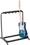 MUDUO Folding Guitar Stand Multiple Instrument Stage Studio Display Rack Movable (5 Holder)