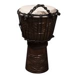 Sawtooth ST-CD-8 Congo Hand Carved Rope Djembe, 8"
