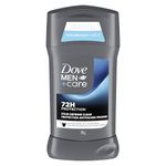 Dove Men+Care Antiperspirant Stick, Stain Defense Clean, Anti-White Marks, for 72-hour Sweat and Odour Protection, 76g