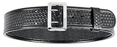 BIANCHI 7960 BSK Black Sam Browne Belt with Brass Buckle (Size 48)