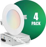 QPLUS 4 Inch Recessed LED Pot Light