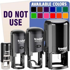 Do Not Use Inventory Management Manufacturing Label Self-Inking Rubber Stamp Ink Stamper for Stamping Crafting Planners - 1-1/2 Inch Large - Black Ink