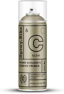 Spray.Bike Frame Builder's Carbon Primer | Clear Spray Primer for Carbon Fiber & Resin Composite Bike Frames | Spray Paint for Bike Painting | Superior Coverage, Super Grip, Quick Dry | 400ml, Clear