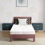 ViscoLogic Econo 4 Inch Twin Reversible Gel Infused Foam, Perfect for Trundle Bed, Bunk Bed, Pressure Relief CertiPUR-US® Certified Foam, Medium Feel Mattress in a Box, Twin/Single Mattress