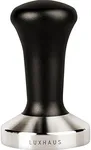 LUXHAUS 53mm Espresso Tamper - Premium Barista Coffee Tamper with 100% Flat Stainless Steel Base