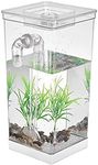 ZJZSBJDS Acrylic Desk Aquarium Fish